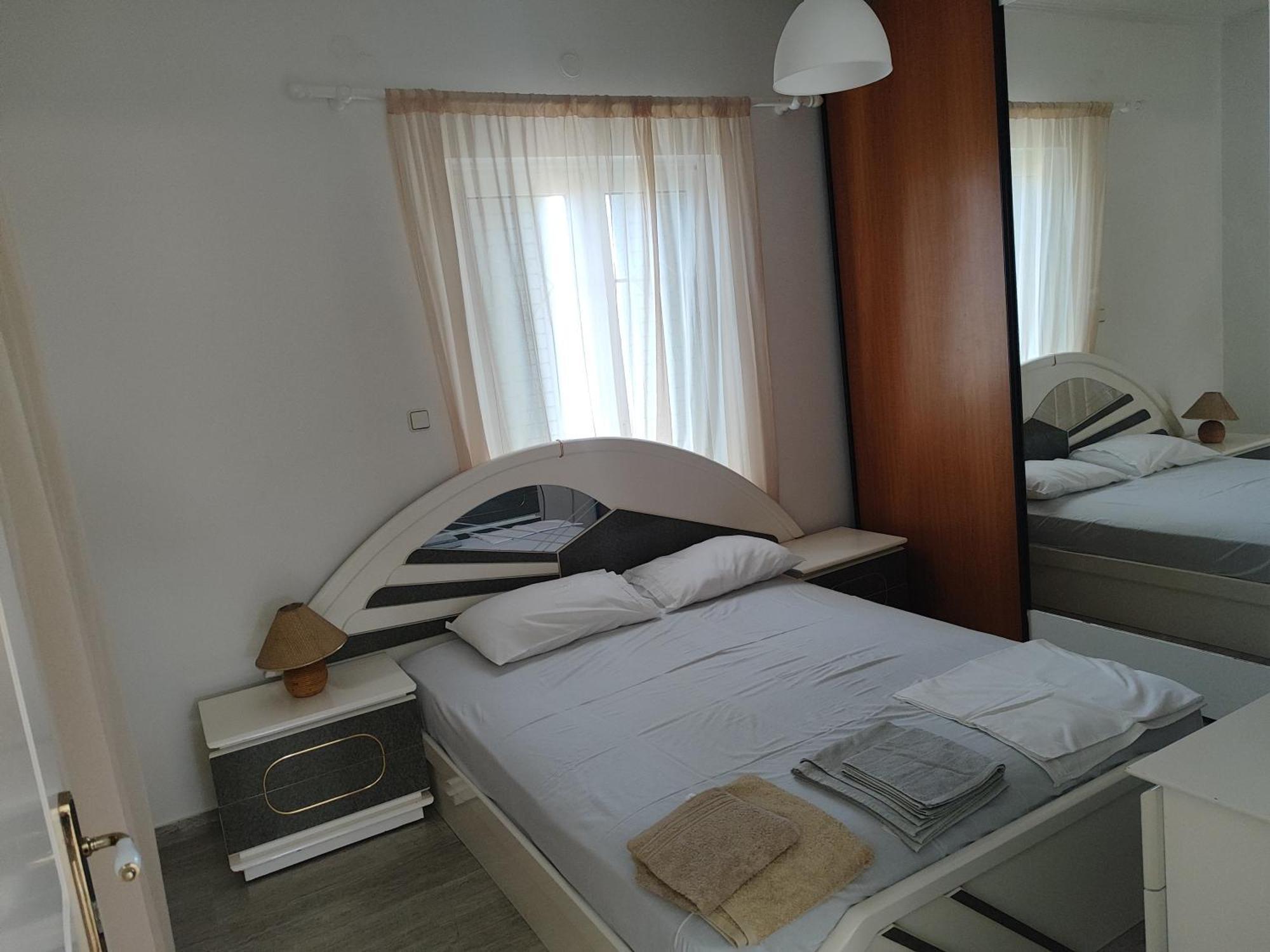 Holiday House With Sea View In Skala Polichnitos Skala Polichnitou Bagian luar foto